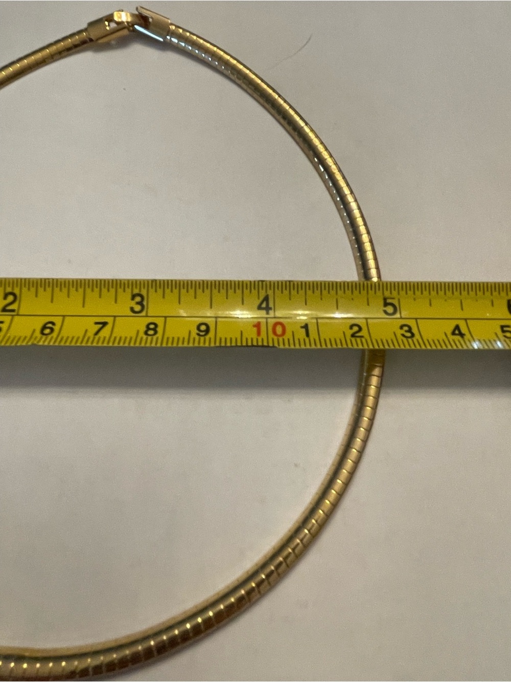 Vintage Signed Avon Gold Tone Choker Necklace π SALE - Picture 9 of 12